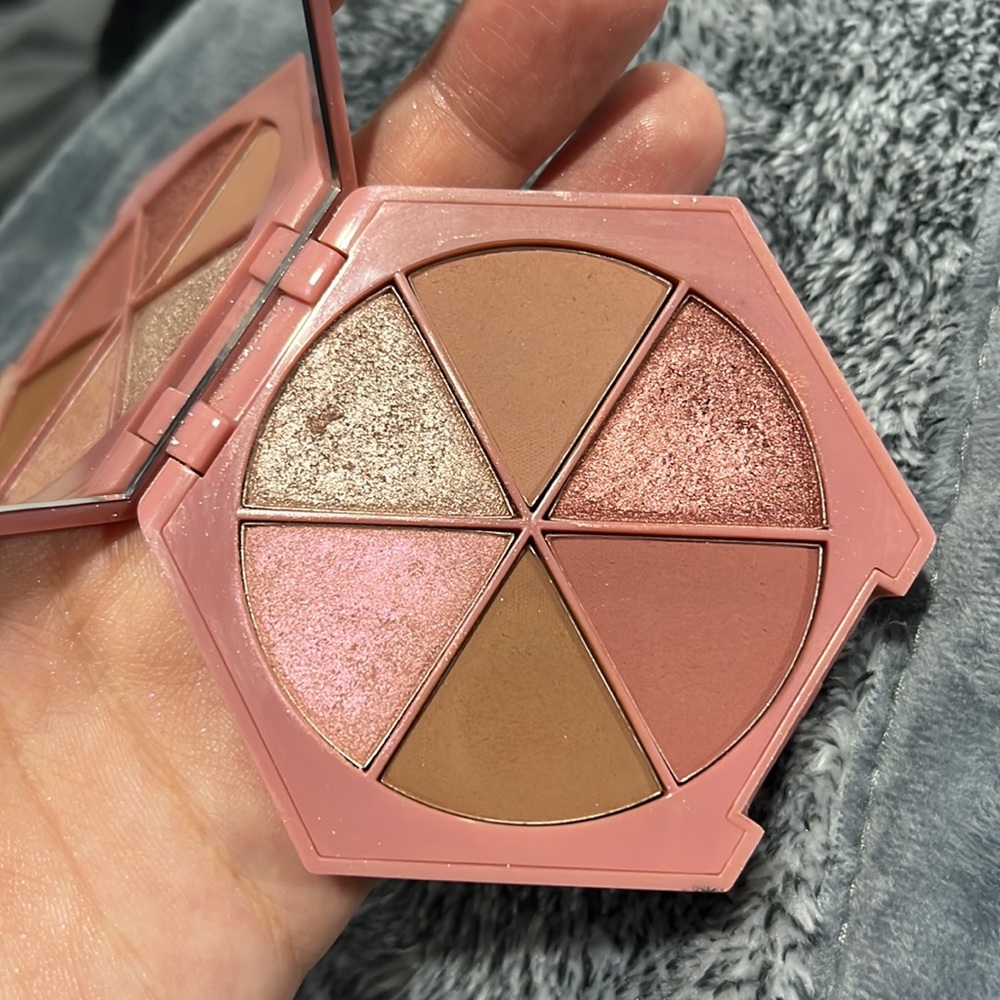 EUC em cosmetics Venetian rose eyeshadow palette